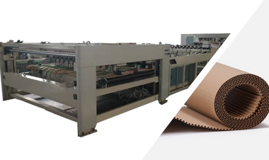 Línea de Cartón Corrugado de 2 Capas, 120m/min, 150m/min, 200m/min