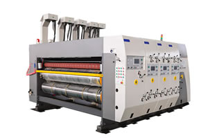 Máquina de Impresión Flexográfica y Troquelado Rotativo