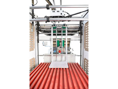 Flute Laminating Machine, Semi-automatic, BZJ-Q-3