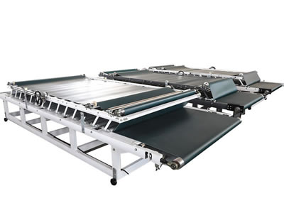 Flute Laminating Machine, Semi-automatic, BZJ-Q-3